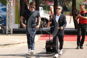World © Octane Photographic Ltd. Formula 1 – French Grand Prix - Paul Ricard - Le Castellet. Thursday 21st July 2022 Paddock. Scuderia Ferrari F1-75 - Charles Leclerc.