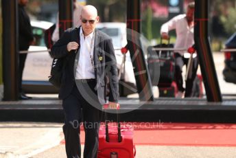 World © Octane Photographic Ltd. Formula 1 – French Grand Prix - Paul Ricard - Le Castellet. Thursday 21st July 2022 Paddock. Scuderia Ferrari - Jock Clear.