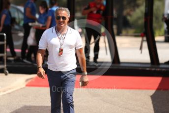World © Octane Photographic Ltd. Formula 1 – French Grand Prix - Paul Ricard - Le Castellet. Thursday 21st July 2022 Paddock. Jean Alesi,