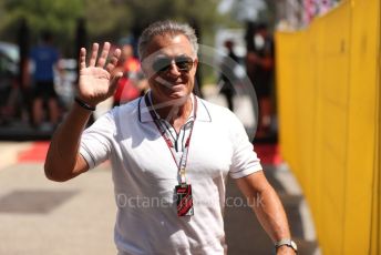 World © Octane Photographic Ltd. Formula 1 – French Grand Prix - Paul Ricard - Le Castellet. Thursday 21st July 2022 Paddock. Jean Alesi,
