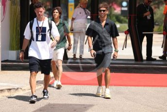 World © Octane Photographic Ltd. Formula 1 – French Grand Prix - Paul Ricard - Le Castellet. Thursday 21st July 2022 Paddock. Scuderia AlphaTauri AT03 - Pierre Gasly.