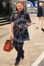 World © Octane Photographic Ltd. Formula 1– Hungarian Grand Prix - Hungaroring, Hungary. Sunday 31st July 2022 Paddock. Oracle Red Bull Racing Team Principal - Christian Horner