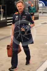 World © Octane Photographic Ltd. Formula 1– Hungarian Grand Prix - Hungaroring, Hungary. Sunday 31st July 2022 Paddock. Oracle Red Bull Racing Team Principal - Christian Horner