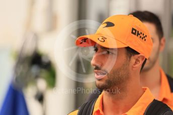 World © Octane Photographic Ltd. Formula 1– Hungarian Grand Prix - Hungaroring, Hungary. Sunday 31st July 2022 Paddock. McLaren F1 Team MCL36 - Daniel Ricciardo.