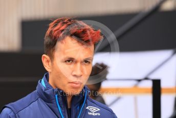 World © Octane Photographic Ltd. Formula 1– Hungarian Grand Prix - Hungaroring, Hungary. Sunday 31st July 2022 Paddock. Williams Racing FW44 - Alex Albon.