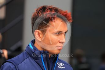 World © Octane Photographic Ltd. Formula 1– Hungarian Grand Prix - Hungaroring, Hungary. Sunday 31st July 2022 Paddock. Williams Racing FW44 - Alex Albon.