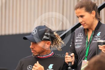 World © Octane Photographic Ltd. Formula 1– Hungarian Grand Prix - Hungaroring, Hungary. Sunday 31st July 2022 Paddock. Mercedes-AMG Petronas F1 Team F1 W13 - Lewis Hamilton.