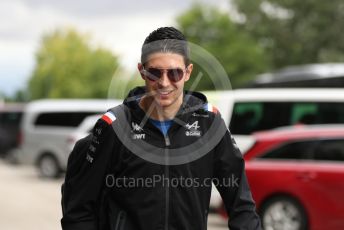 World © Octane Photographic Ltd. Formula 1– Hungarian Grand Prix - Hungaroring, Hungary. Sunday 31st July 2022 Paddock. BWT Alpine F1 Team A522 - Esteban Ocon.