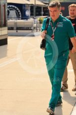 1.	World © Octane Photographic Ltd. Formula 1 – Formula 1 – Hungarian Grand Prix - Hungaroring, Hungary. Friday 29th July 2022 Paddock. Aston Martin Aramco Cognizant F1 Team Sporting Director-  Andy Stevenson.