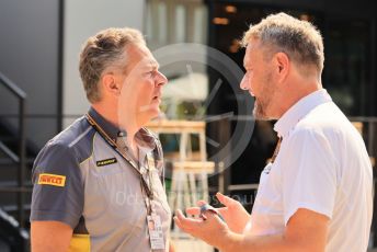 World © Octane Photographic Ltd. Formula 1 – Formula 1 – Hungarian Grand Prix - Hungaroring, Hungary. Friday 29th July 2022 Paddock. Pirelli Head of F1 & Car Racing - Mario Isola