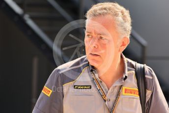 World © Octane Photographic Ltd. Formula 1 – Formula 1 – Hungarian Grand Prix - Hungaroring, Hungary. Friday 29th July 2022 Paddock. Pirelli Head of F1 & Car Racing - Mario Isola