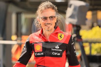 World © Octane Photographic Ltd. Formula 1 – Formula 1 – Hungarian Grand Prix - Hungaroring, Hungary. Friday 29th July 2022 Paddock. Scuderia Ferrari Team Racing Director and head of track area - Laurent Mekies