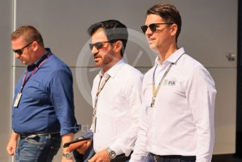 World © Octane Photographic Ltd. Formula 1 – Formula 1 – Hungarian Grand Prix - Hungaroring, Hungary. Friday 29th July 2022 Paddock. F1 President – Mohammed Ben Sulayem