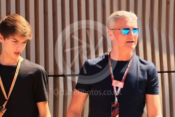 World © Octane Photographic Ltd. Formula 1 – Formula 1 – Hungarian Grand Prix - Hungaroring, Hungary. Friday 29th July 2022 Paddock. David Coulthard.
