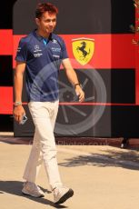 World © Octane Photographic Ltd. Formula 1 – Formula 1 – Hungarian Grand Prix - Hungaroring, Hungary. Friday 29th July 2022 Paddock.  Williams Racing FW44 - Alex Albon.