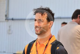 World © Octane Photographic Ltd. Formula 1 – Formula 1 – Hungarian Grand Prix - Hungaroring, Hungary. Friday 29th July 2022 Paddock. McLaren F1 Team MCL36 - Daniel Ricciardo.