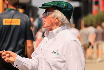 World © Octane Photographic Ltd. Formula 1 – Formula 1 – Hungarian Grand Prix - Hungaroring, Hungary. Friday 29th July 2022 Paddock. Sir Jackie Stewart.