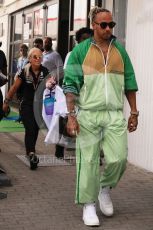 World © Octane Photographic Ltd. Formula 1 – Formula 1 – Hungarian Grand Prix - Hungaroring, Hungary. Friday 29th July 2022 Paddock. Mercedes-AMG Petronas F1 Team F1 W13 - Lewis Hamilton.