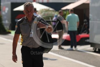 World © Octane Photographic Ltd. Formula 1 – Formula 1 – Hungarian Grand Prix - Hungaroring, Hungary. Friday 29th July 2022 Paddock. Pirelli Head of F1 & Car Racing - Mario Isola