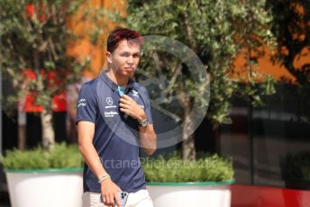 World © Octane Photographic Ltd. Formula 1 – Formula 1 – Hungarian Grand Prix - Hungaroring, Hungary. Friday 29th July 2022 Paddock.  Williams Racing FW44 - Alex Albon.
