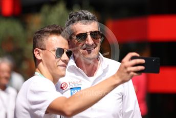 World © Octane Photographic Ltd. Formula 1 – Formula 1 – Hungarian Grand Prix - Hungaroring, Hungary. Friday 29th July 2022 Paddock. Haas F1 Team principal, Guenther Steiner