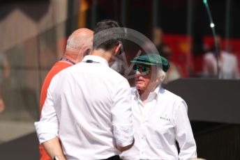 World © Octane Photographic Ltd. Formula 1 – Formula 1 – Hungarian Grand Prix - Hungaroring, Hungary. Friday 29th July 2022 Paddock. Sir Jackie Stewart.