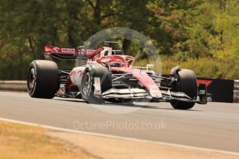 World © Octane Photographic Ltd. Formula 1– Hungarian Grand Prix - Hungaroring, Hungary. Friday 29th July 2022 Practice 1. Alfa Romeo F1 Team Orlen C42 – Reserve driver - Robert Kubica.