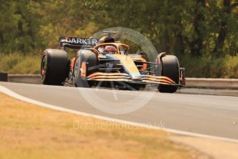 World © Octane Photographic Ltd. Formula 1– Hungarian Grand Prix - Hungaroring, Hungary. Friday 29th July 2022 Practice 1. McLaren F1 Team MCL36 - Daniel Ricciardo.