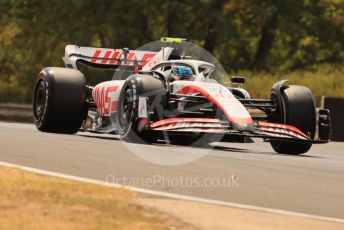 World © Octane Photographic Ltd. Formula 1– Hungarian Grand Prix - Hungaroring, Hungary. Friday 29th July 2022 Practice 1. Haas F1 Team VF-22 - Mick Schumacher.