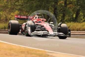 World © Octane Photographic Ltd. Formula 1– Hungarian Grand Prix - Hungaroring, Hungary. Friday 29th July 2022 Practice 1. Alfa Romeo F1 Team Orlen C42 – Reserve driver - Robert Kubica.