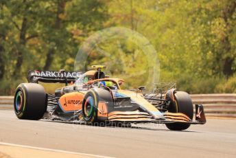 World © Octane Photographic Ltd. Formula 1 – Formula 1 – Hungarian Grand Prix - Hungaroring, Hungary. Friday 29th July 2022 Practice 1. McLaren F1 Team MCL36 - Lando Norris.