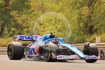 World © Octane Photographic Ltd. Formula 1– Hungarian Grand Prix - Hungaroring, Hungary. Friday 29th July 2022 Practice 1. BWT Alpine F1 Team A522 - Esteban Ocon.