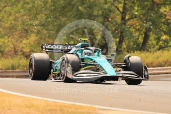 World © Octane Photographic Ltd. Formula 1 – Formula 1 – Hungarian Grand Prix - Hungaroring, Hungary. Friday 29th July 2022 Practice 1. Aston Martin Aramco Cognizant F1 Team AMR22 - Sebastian Vettel.