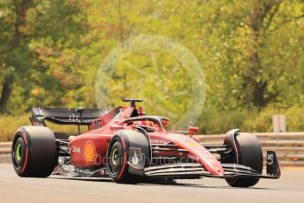 World © Octane Photographic Ltd. Formula 1– Hungarian Grand Prix - Hungaroring, Hungary. Friday 29th July 2022 Practice 1. Scuderia Ferrari F1-75 - Charles Leclerc.