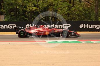 World © Octane Photographic Ltd. Formula 1– Hungarian Grand Prix - Hungaroring, Hungary. Friday 29th July 2022 Practice 1. Scuderia Ferrari F1-75 - Charles Leclerc.