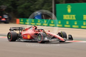 World © Octane Photographic Ltd. Formula 1– Hungarian Grand Prix - Hungaroring, Hungary. Friday 29th July 2022 Practice 1. Scuderia Ferrari F1-75 - Carlos Sainz.