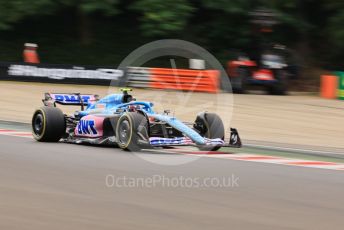 World © Octane Photographic Ltd. Formula 1– Hungarian Grand Prix - Hungaroring, Hungary. Friday 29th July 2022 Practice 1. BWT Alpine F1 Team A522 - Esteban Ocon.