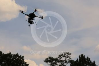 World © Octane Photographic Ltd. Formula 1 – Formula 1 – Hungarian Grand Prix - Hungaroring, Hungary. Friday 29th July 2022 Practice 1. TV camera drone.