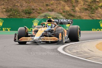 World © Octane Photographic Ltd. Formula 1 – Formula 1 – Hungarian Grand Prix - Hungaroring, Hungary. Friday 29th July 2022 Practice 1. McLaren F1 Team MCL36 - Lando Norris.