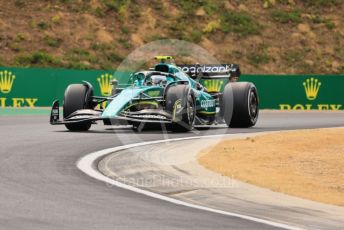 World © Octane Photographic Ltd. Formula 1 – Formula 1 – Hungarian Grand Prix - Hungaroring, Hungary. Friday 29th July 2022 Practice 1. Aston Martin Aramco Cognizant F1 Team AMR22 - Sebastian Vettel.