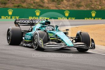 World © Octane Photographic Ltd. Formula 1 – Formula 1 – Hungarian Grand Prix - Hungaroring, Hungary. Friday 29th July 2022 Practice 1. Aston Martin Aramco Cognizant F1 Team AMR22 - Sebastian Vettel.