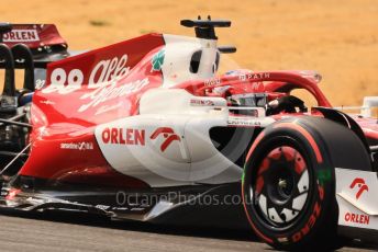 World © Octane Photographic Ltd. Formula 1– Hungarian Grand Prix - Hungaroring, Hungary. Friday 29th July 2022 Practice 1. Alfa Romeo F1 Team Orlen C42 – Reserve driver - Robert Kubica.