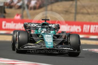 World © Octane Photographic Ltd. Formula 1 – Formula 1 – Hungarian Grand Prix - Hungaroring, Hungary. Friday 29th July 2022 Practice 1. Aston Martin Aramco Cognizant F1 Team AMR22 - Lance Stroll.