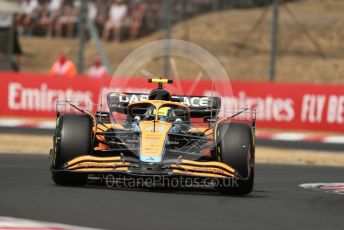 World © Octane Photographic Ltd. Formula 1 – Formula 1 – Hungarian Grand Prix - Hungaroring, Hungary. Friday 29th July 2022 Practice 1. McLaren F1 Team MCL36 - Lando Norris.