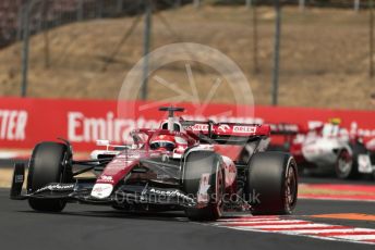 World © Octane Photographic Ltd. Formula 1– Hungarian Grand Prix - Hungaroring, Hungary. Friday 29th July 2022 Practice 1. Alfa Romeo F1 Team Orlen C42 – Reserve driver - Robert Kubica.