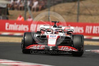 World © Octane Photographic Ltd. Formula 1– Hungarian Grand Prix - Hungaroring, Hungary. Friday 29th July 2022 Practice 1. Haas F1 Team VF-22 - Kevin Magnussen.