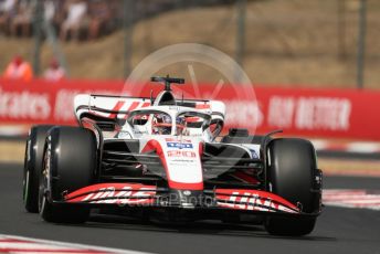 World © Octane Photographic Ltd. Formula 1– Hungarian Grand Prix - Hungaroring, Hungary. Friday 29th July 2022 Practice 1. Haas F1 Team VF-22 - Kevin Magnussen.