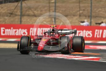 World © Octane Photographic Ltd. Formula 1– Hungarian Grand Prix - Hungaroring, Hungary. Friday 29th July 2022 Practice 1. Scuderia Ferrari F1-75 - Carlos Sainz.