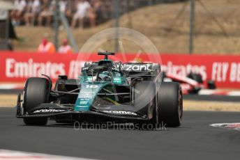 World © Octane Photographic Ltd. Formula 1 – Formula 1 – Hungarian Grand Prix - Hungaroring, Hungary. Friday 29th July 2022 Practice 1. Aston Martin Aramco Cognizant F1 Team AMR22 - Lance Stroll.