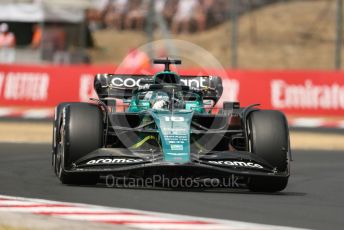 World © Octane Photographic Ltd. Formula 1 – Formula 1 – Hungarian Grand Prix - Hungaroring, Hungary. Friday 29th July 2022 Practice 1. Aston Martin Aramco Cognizant F1 Team AMR22 - Lance Stroll.